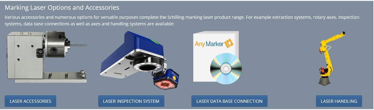 Laser marking options